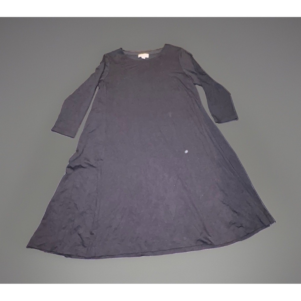 Loft Woman Petite Dress Black Long Size MP